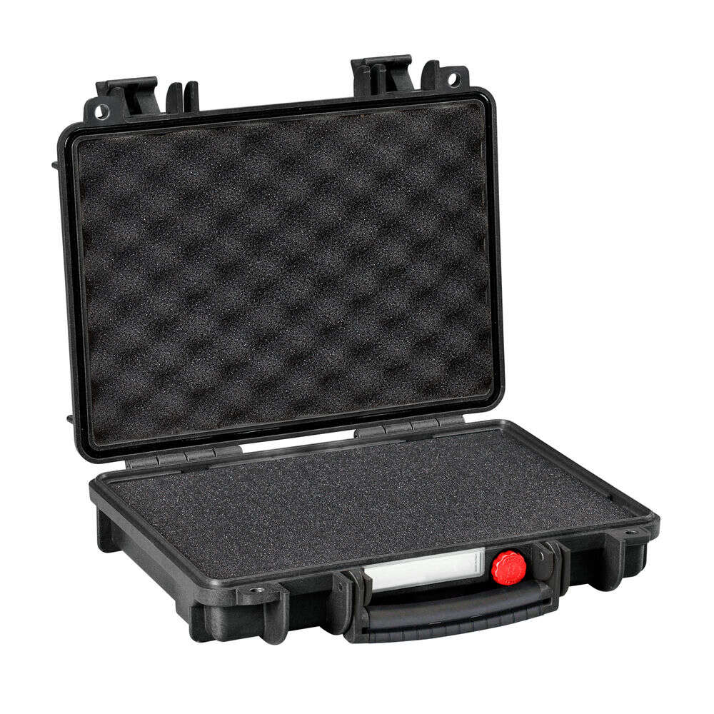 Soft Gun Cases Explorer Case 4.50" RED BY EXPL BLK PIST CS PICK/PLUCK FOAM